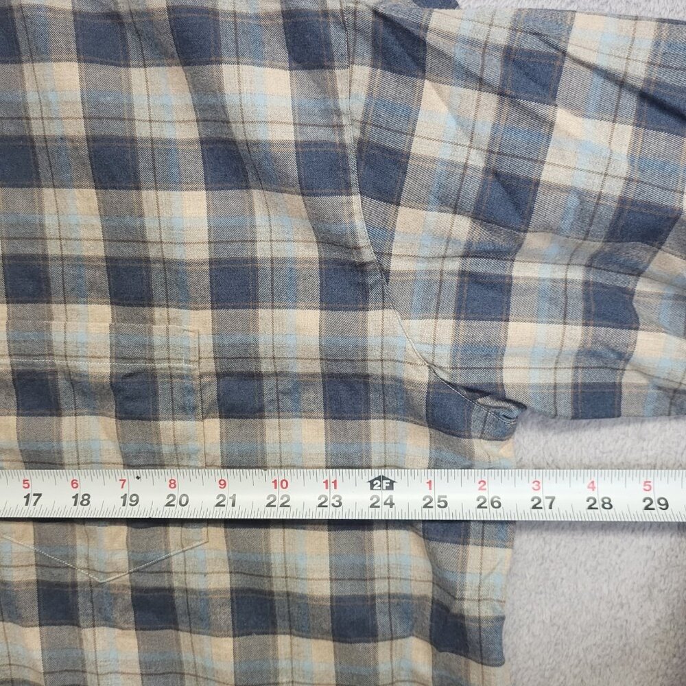 Frank & Eileen Shirley Plaid Oversized Button-Up Shirt Womens Size Small - Picture 4 of 10